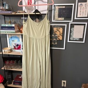 Aritzia - Wilfred Light Green Market Jumpsuit